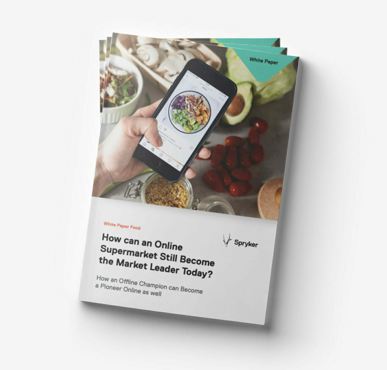 How can an online supermarket still be a market leader today whitepaper cover