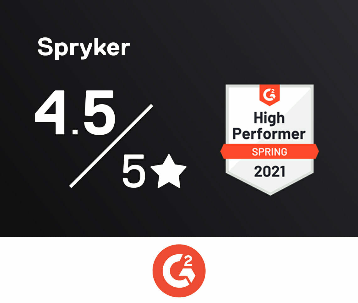 Graphic G2 spryker score