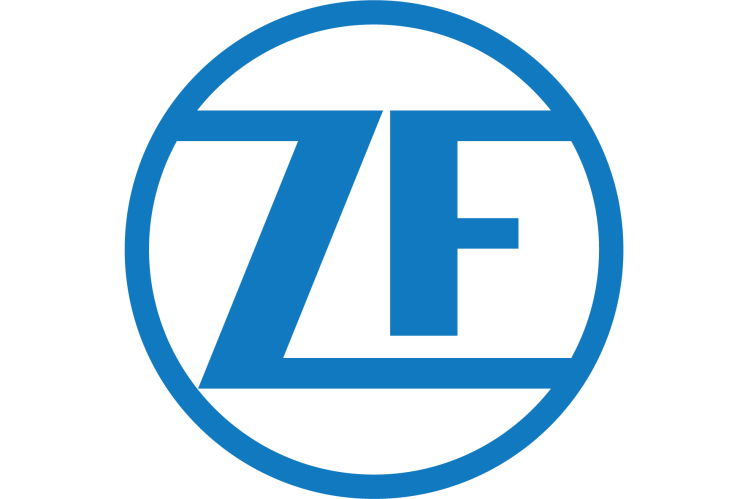 A blue logo, symbolizing digital success, features the letters "ZF" within a circle.