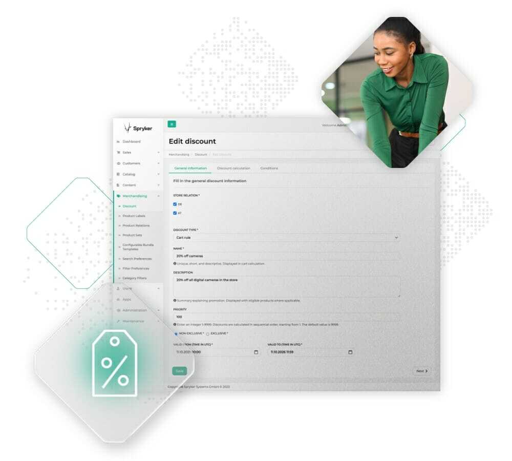 Discount Management Screengrab