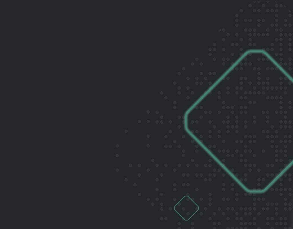 Black Background with Green Diamonds Spryker